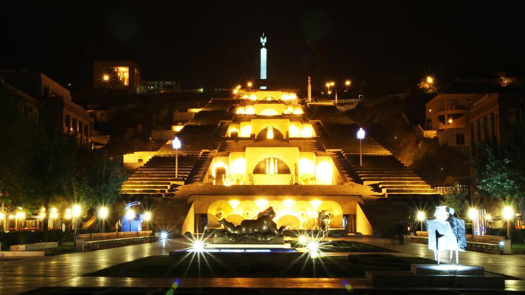 شقة يريفان  في Art Cascade المظهر الخارجي الصورة